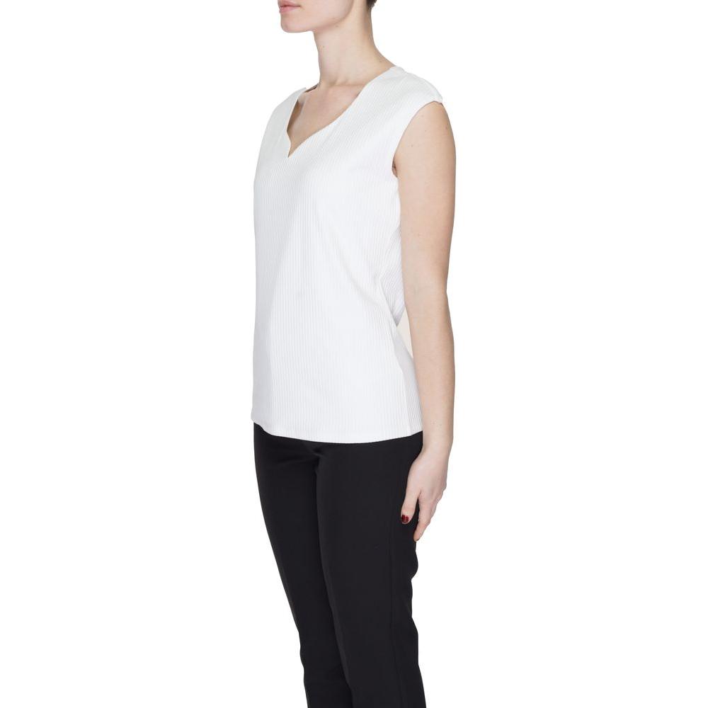 Street One White Cotton Tops & T-Shirt Street One Black