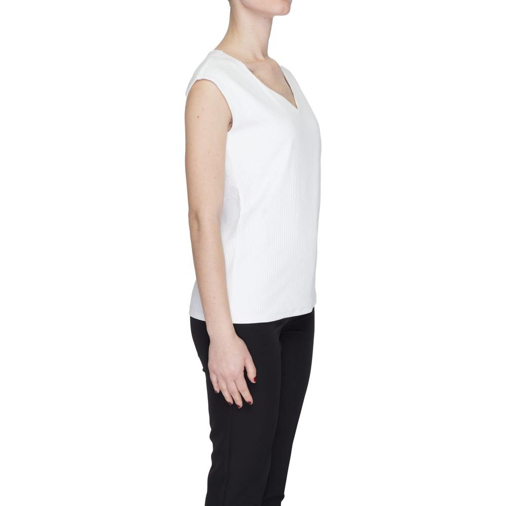 Street One White Cotton Tops & T-Shirt Street One Black