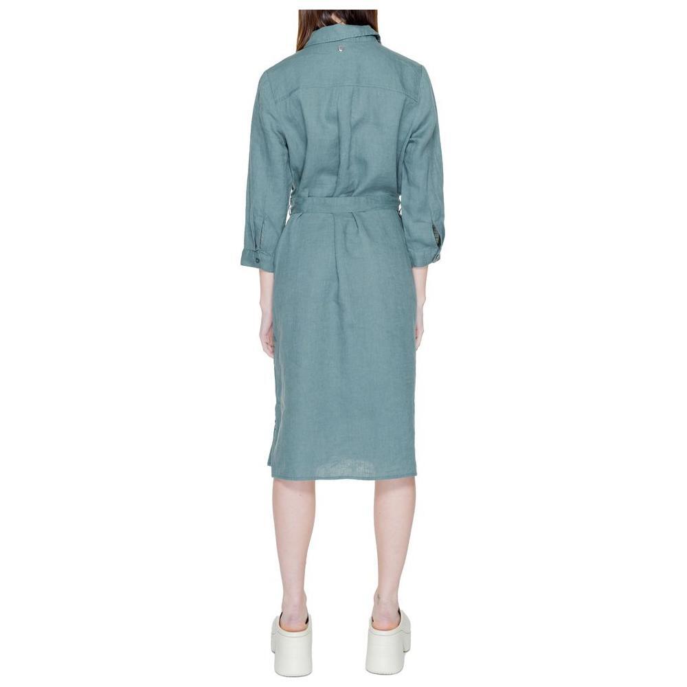 Street One Street One Green Linen Dress ST-14212700148-IT44|L 1728,46,71956299936,Clothing,Dresses - Women - Clothing,Green,IT40|S,IT44|L,New with tags,Street One,Women,Women - Clothing
