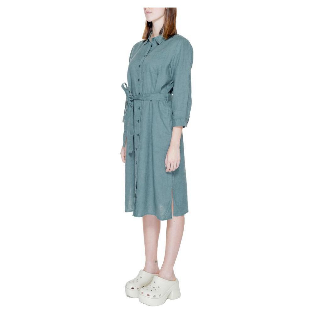 Street One Street One Green Linen Dress ST-14212700148-IT44|L 1728,46,71956299936,Clothing,Dresses - Women - Clothing,Green,IT40|S,IT44|L,New with tags,Street One,Women,Women - Clothing