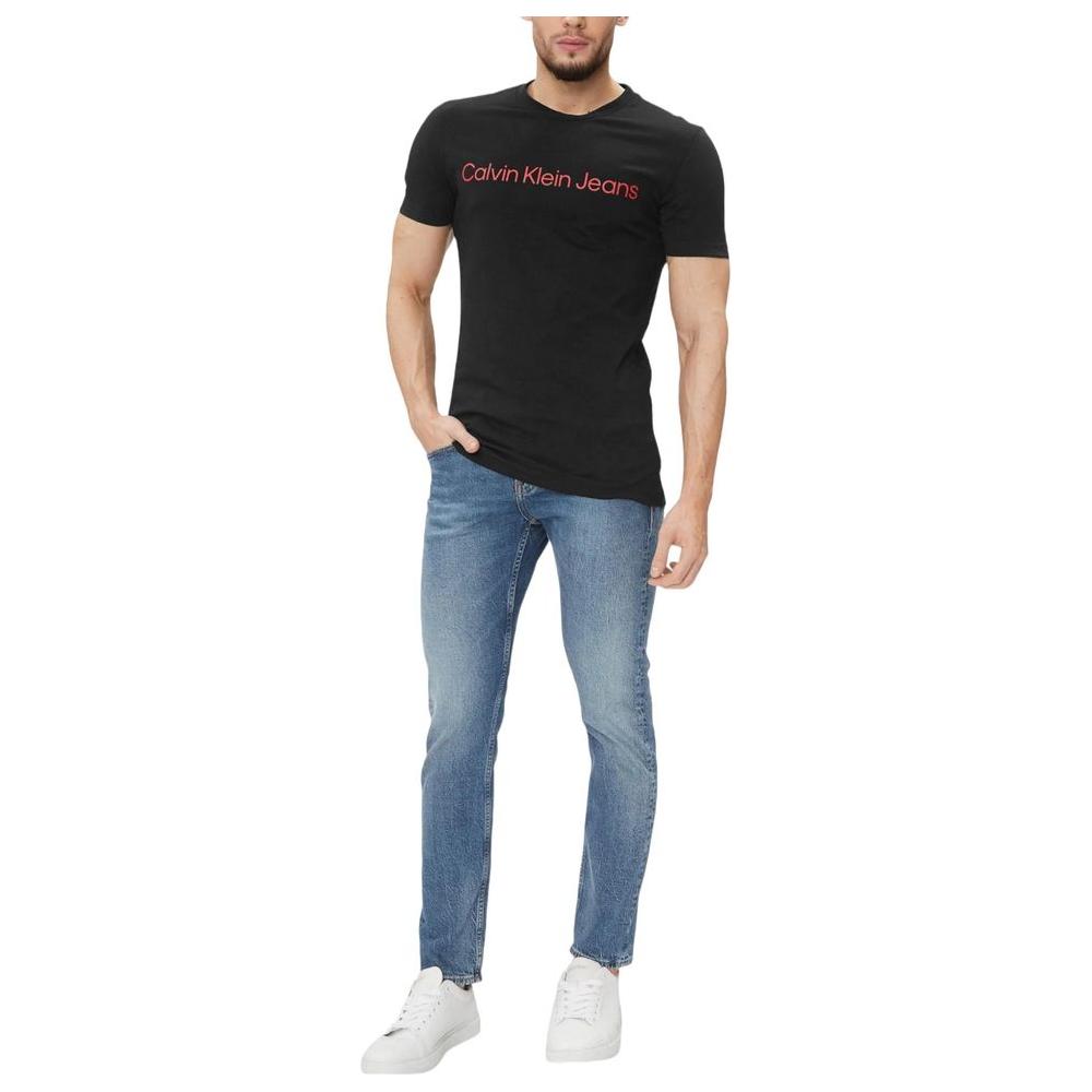 Calvin Klein Jeans Bicolor Cotton T-Shirt
