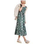 Street One Street One Green Viscose Dress ST-14633500148-34 | XXS 1728,34 | XXS,46,71956299936,Clothing,Dresses - Women - Clothing,Green,IT36|XXS,IT38|XS,IT40|S,IT44|L,New with tags,Street One,Women,Women - Clothing
