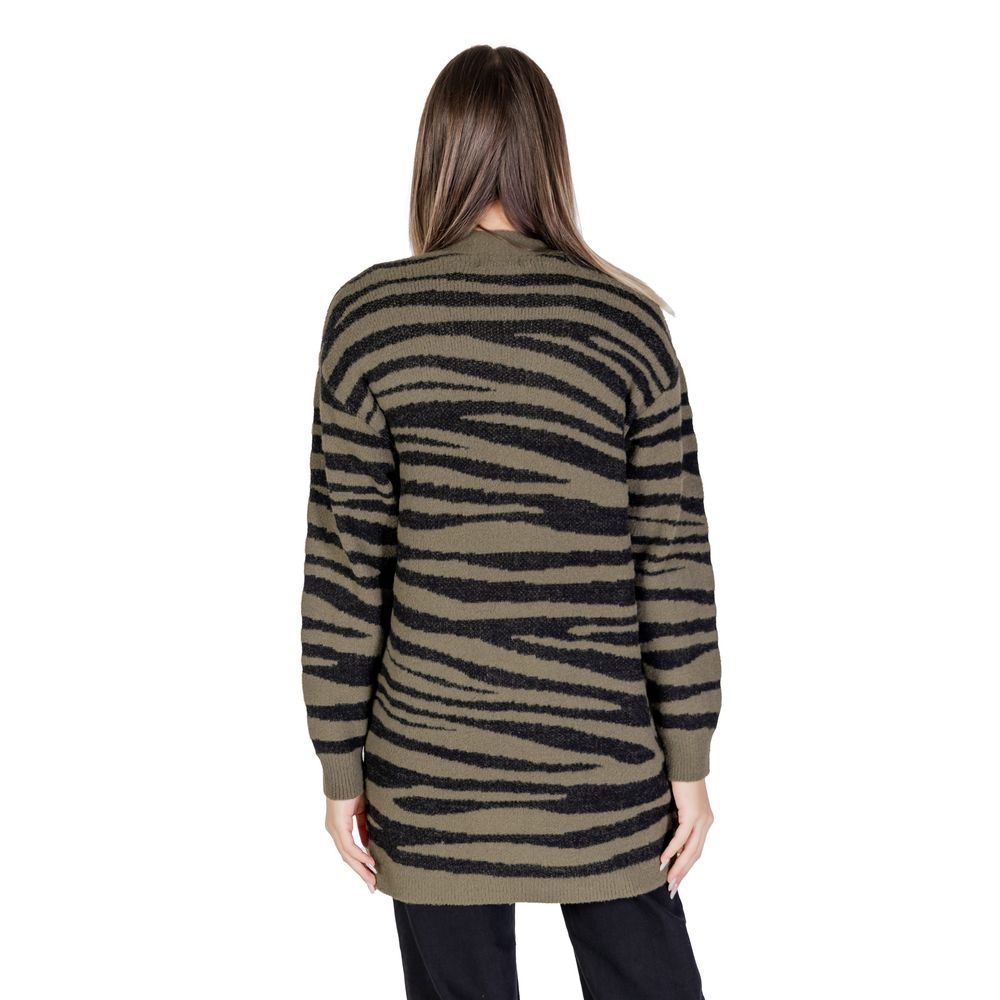 Jacqueline De Yong Green Nylon Cardigan Jacqueline De Yong Dark Slate Gray