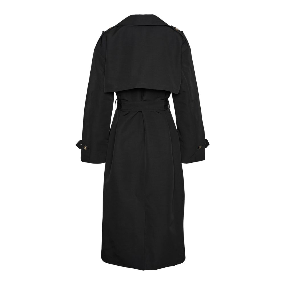Vero Moda Black Polyester Jackets & Coat Vero Moda Black