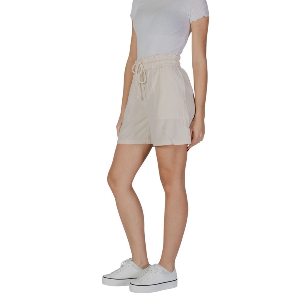 B.Young Beige Cotton Short B.Young Dark Gray