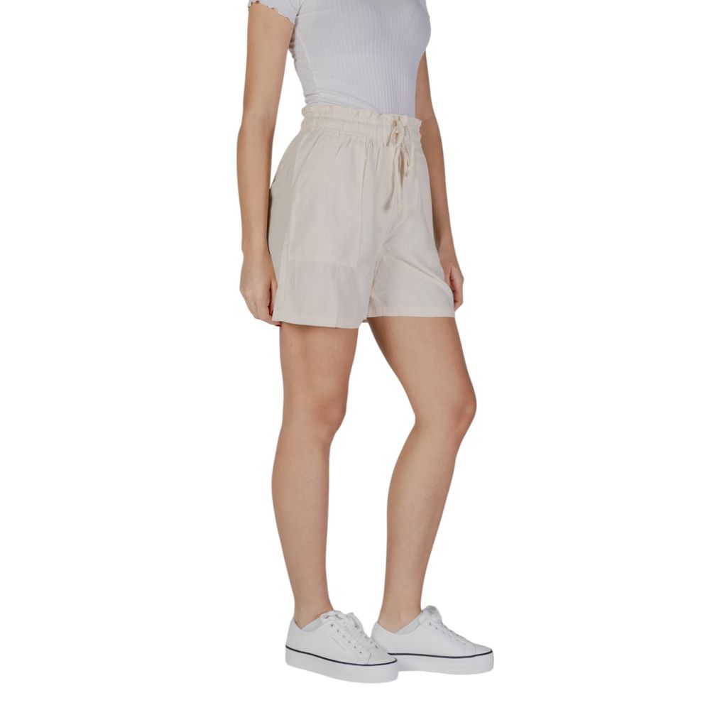 B.Young Beige Cotton Short B.Young Gray