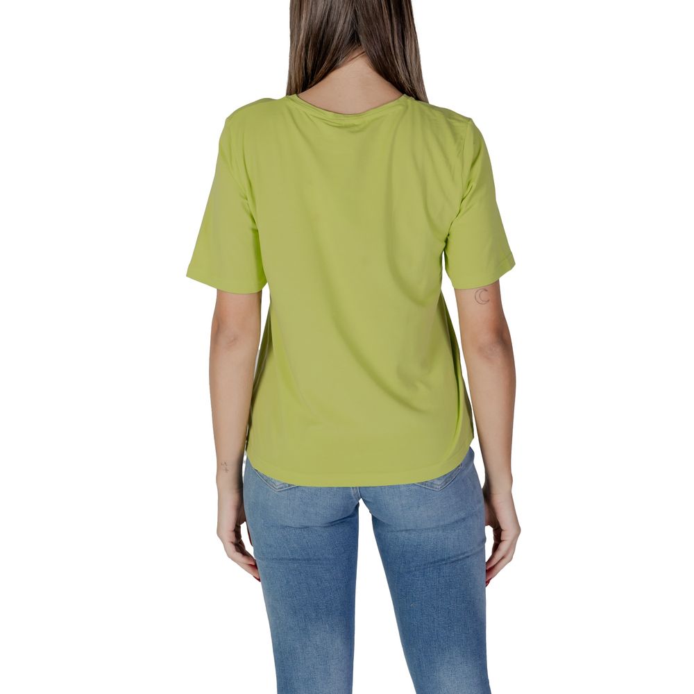 B.Young Green Cotton Tops & T-Shirt B.Young Dark Khaki