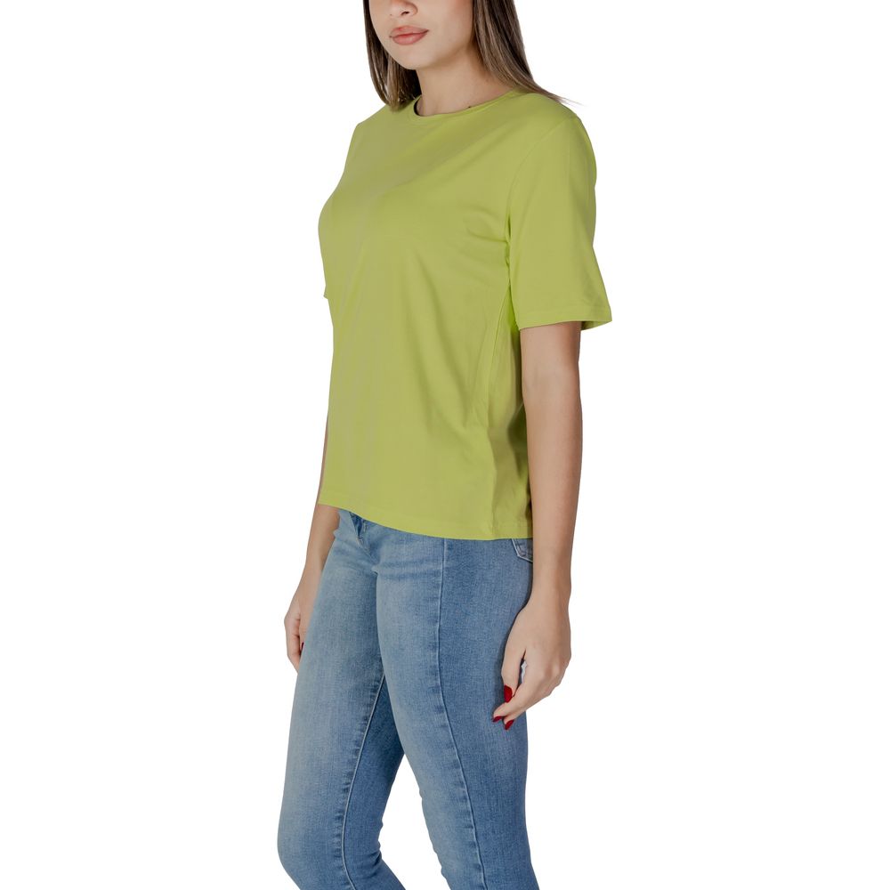 B.Young Green Cotton Tops & T-Shirt B.Young Dark Khaki