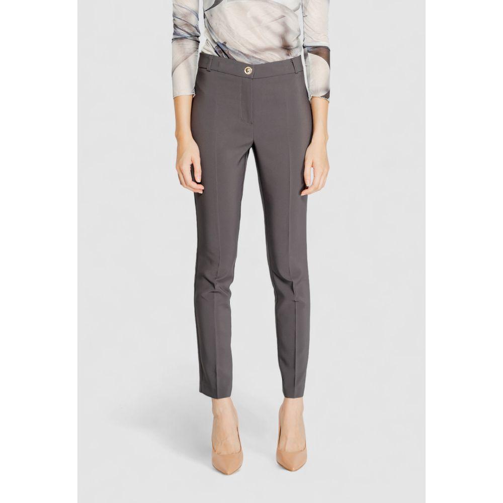 Rinascimento Gray Polyester Jeans & Pant Rinascimento Light Gray