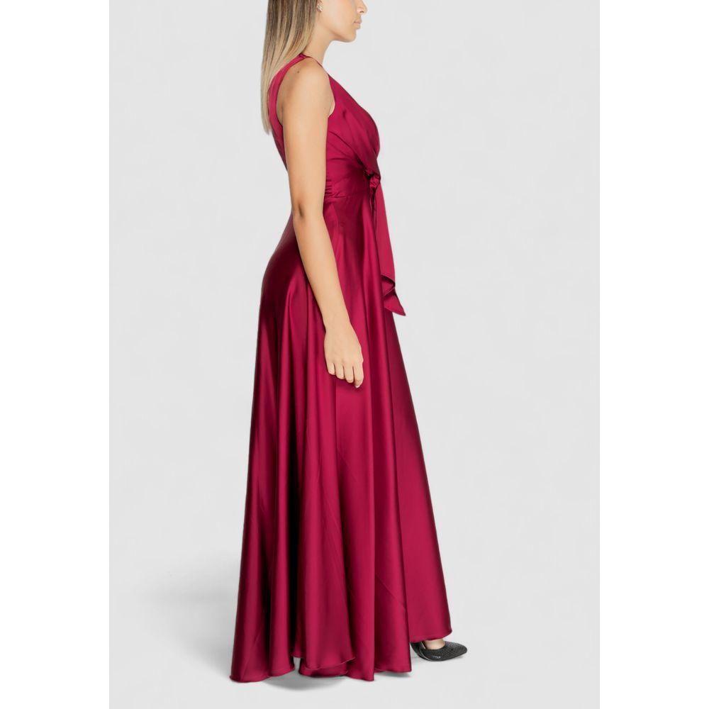 Rinascimento Bordeaux Polyester Dress Rinascimento Light Gray