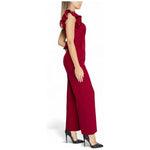 Rinascimento Bordeaux Polyester Jumpsuit RI-14931300129-XL
