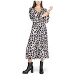 Jacqueline De Yong Gray Viscose Long JA-15195400137-IT40|S