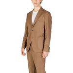 Hamaki-Ho Beige Polyester Blazer HA-15670200309-IT48 | M