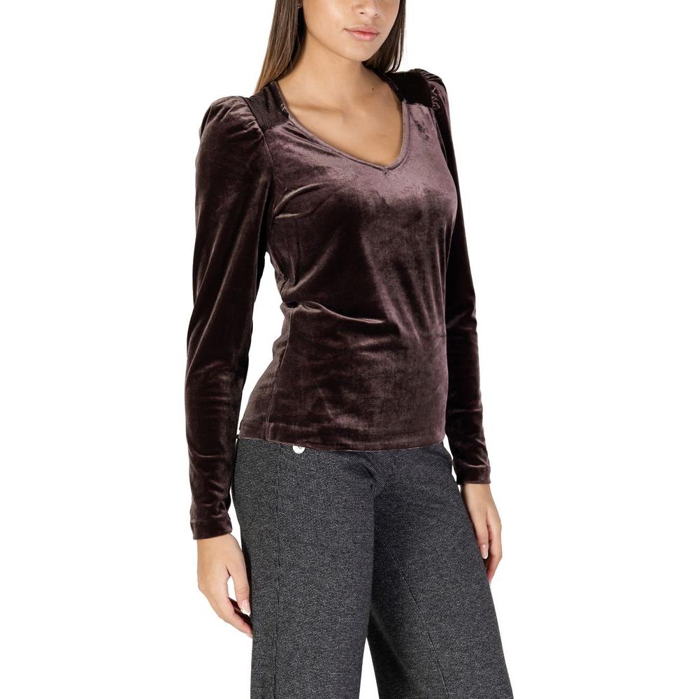B.Young Brown Polyester Tops & T-Shirt B.Young Dark Slate Gray