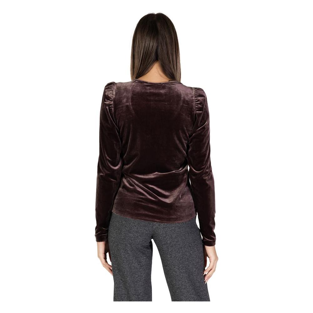 B.Young Brown Polyester Tops & T-Shirt B.Young Dark Slate Gray