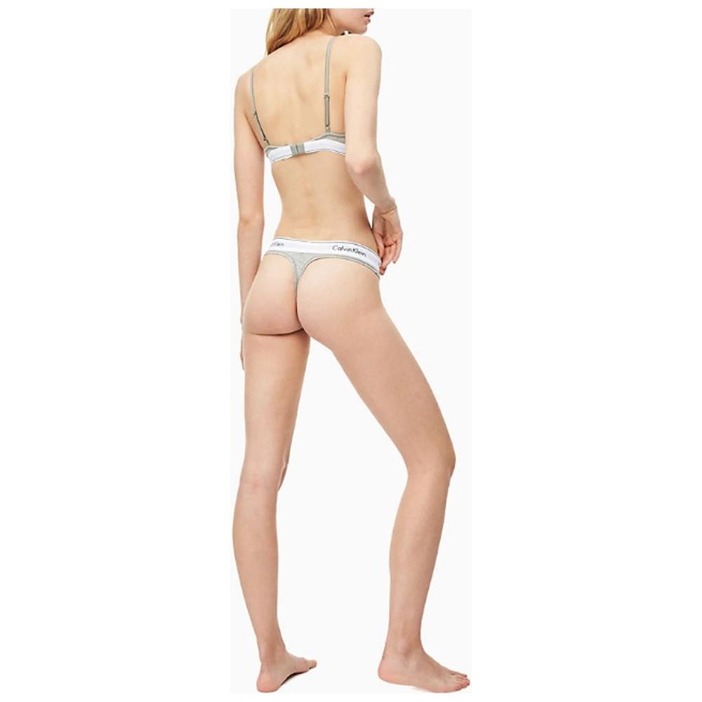 Calvin Klein Underwear Gray Cotton Underwear Calvin Klein Underwear White Smoke