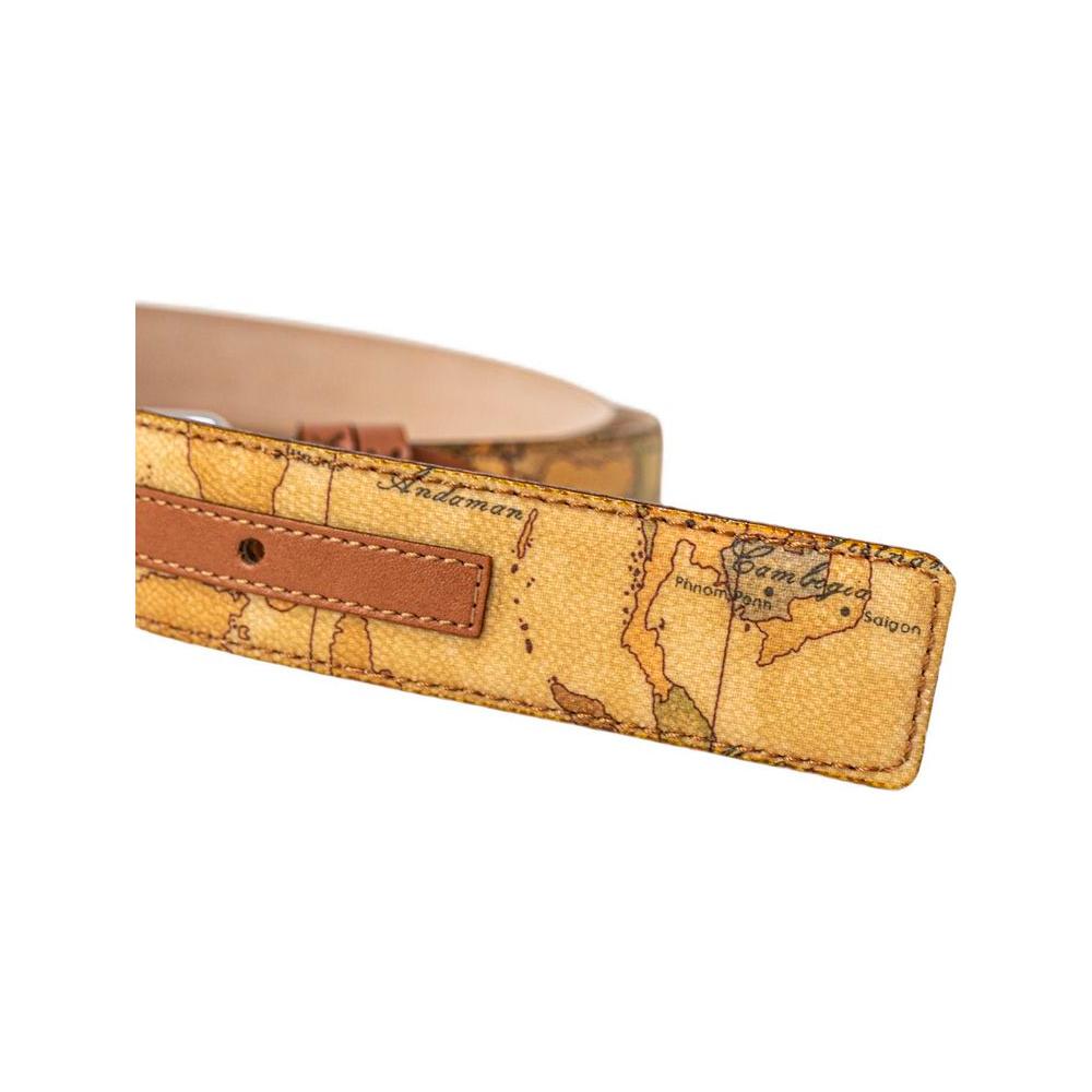 Alviero Martini Prima Classe Beige Leather Belt Alviero Martini Prima Classe Dark Khaki