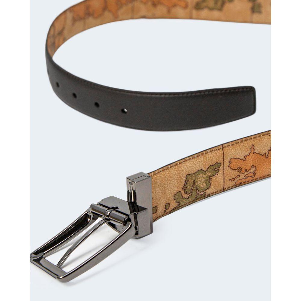 Alviero Martini Prima Classe Brown Leather Belt Alviero Martini Prima Classe Lavender