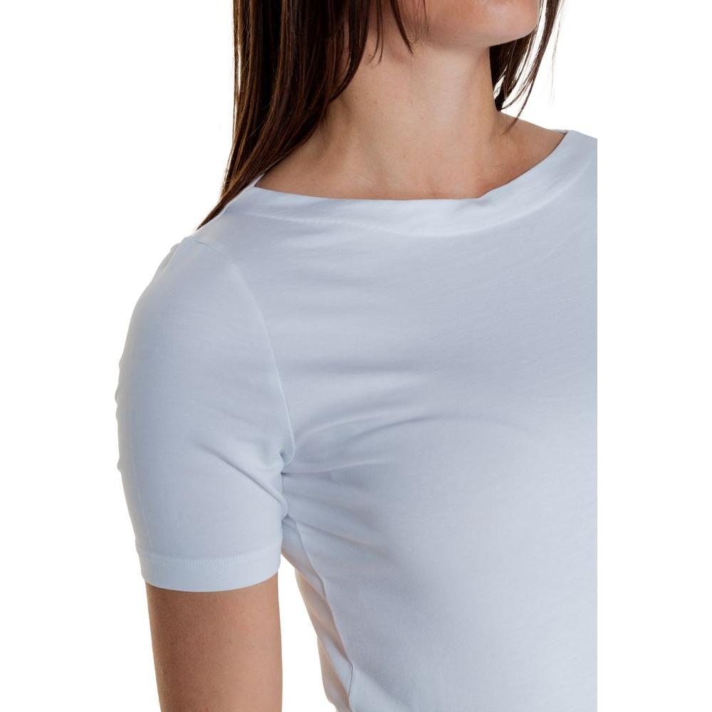 Vero Moda White Viscose Tops & T-Shirt Vero Moda Gray