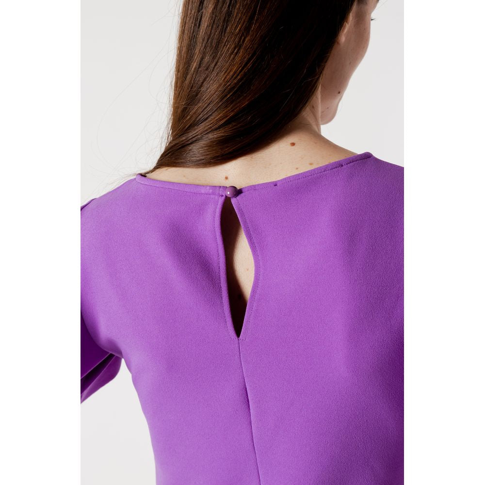 Rinascimento Purple Polyester Dress Rinascimento Medium Orchid