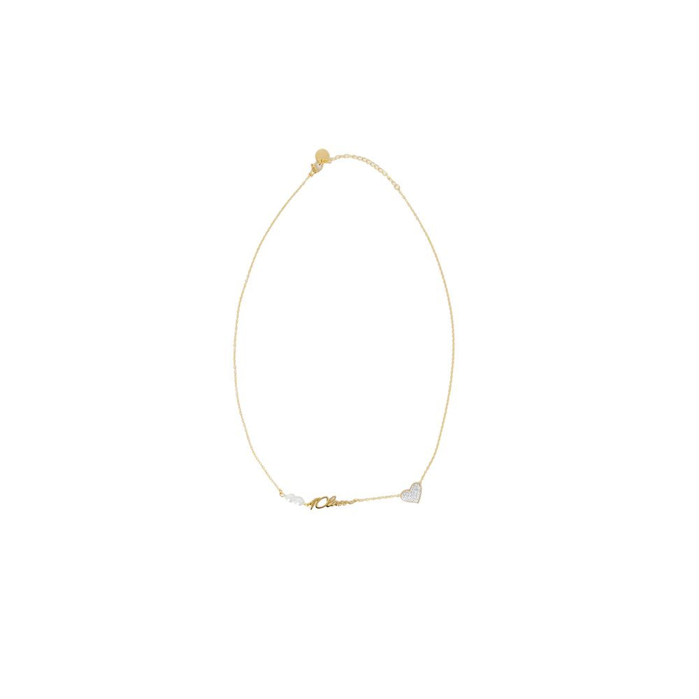 Alviero Martini Prima Classe Gold Stainless Steel Necklace Alviero Martini Prima Classe Beige