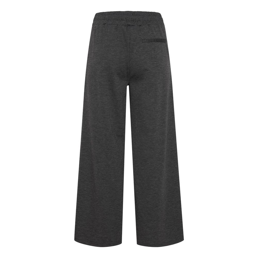 ICHI Gray Recycled Polyester Jeans & Pant ICHI Dark Slate Gray