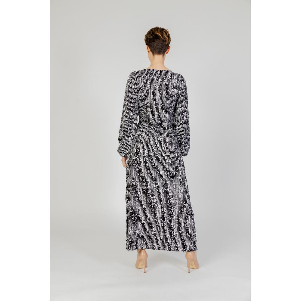 Jacqueline De Yong White Polyester Dress Jacqueline De Yong Light Gray