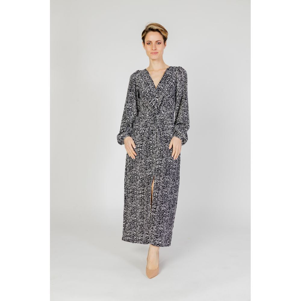 Jacqueline De Yong White Polyester Dress Jacqueline De Yong Light Gray
