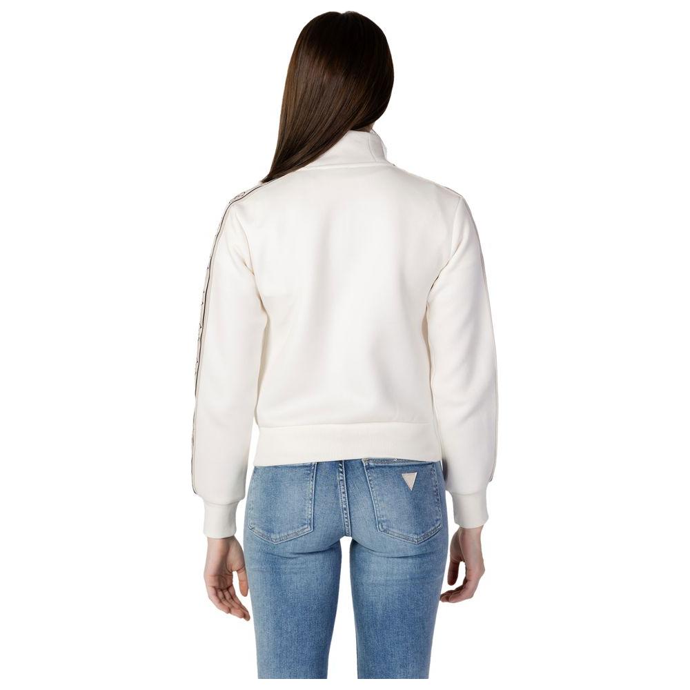 Guess Active White Cotton Sweater Guess Active Dark Slate Gray