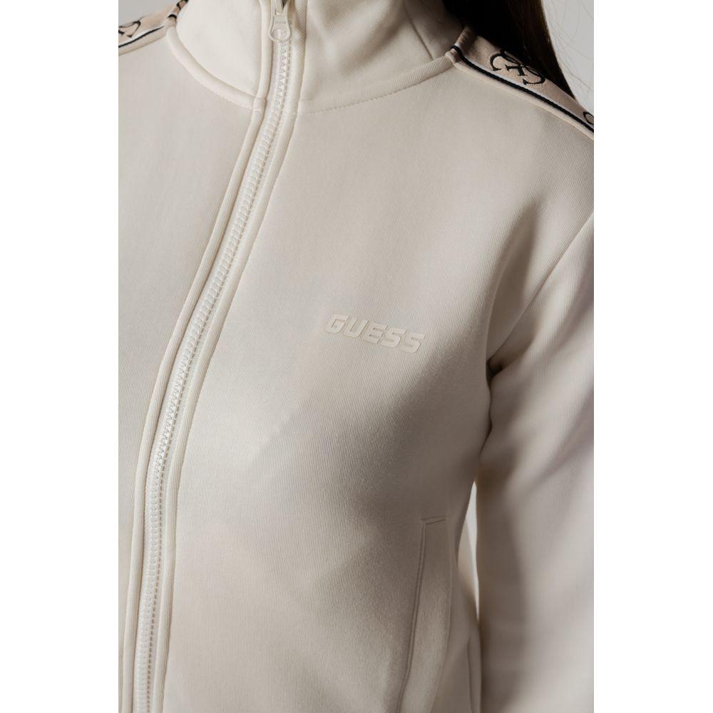 Guess Active White Cotton Sweater Guess Active Gray