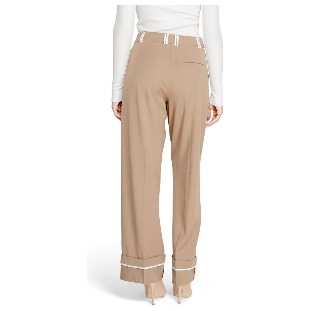 Only Brown Recycled Polyester Jeans & Pant Only Rosy Brown