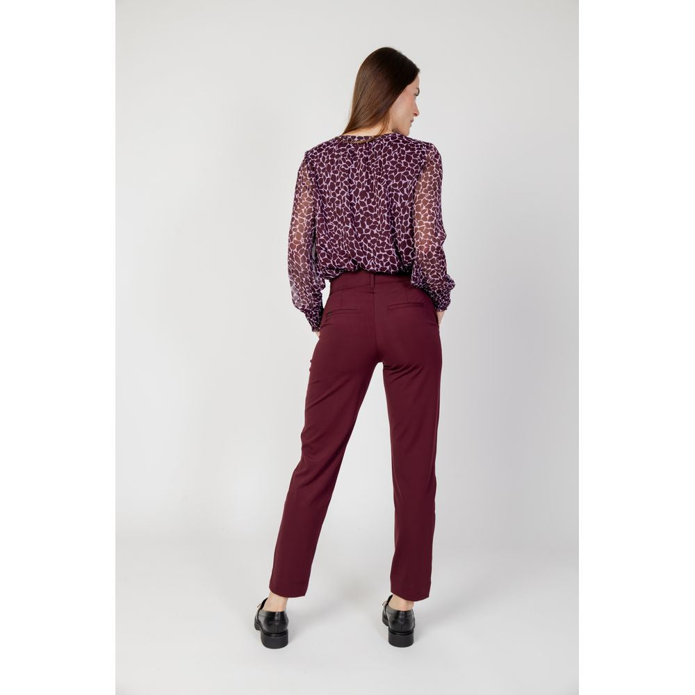 Street One Bordeaux Polyester Jeans & Pant Street One Light Gray