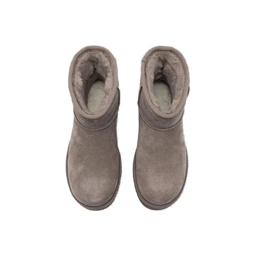 UGG Gray Suede Leather Ankle UG-15967500136-EU41/US11