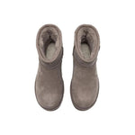 UGG Gray Suede Leather Ankle UG-15967500136-EU41/US11