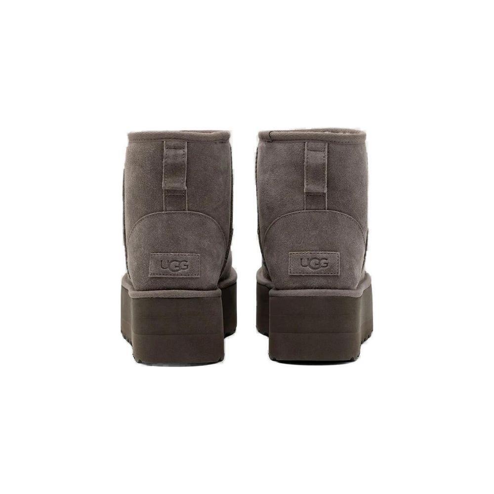 UGG Gray Suede Leather Ankle UG-15967500136-EU41/US11