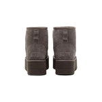 UGG Gray Suede Leather Ankle UG-15967500136-EU41/US11
