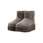 UGG Gray Suede Leather Ankle UG-15967500136-EU41/US11