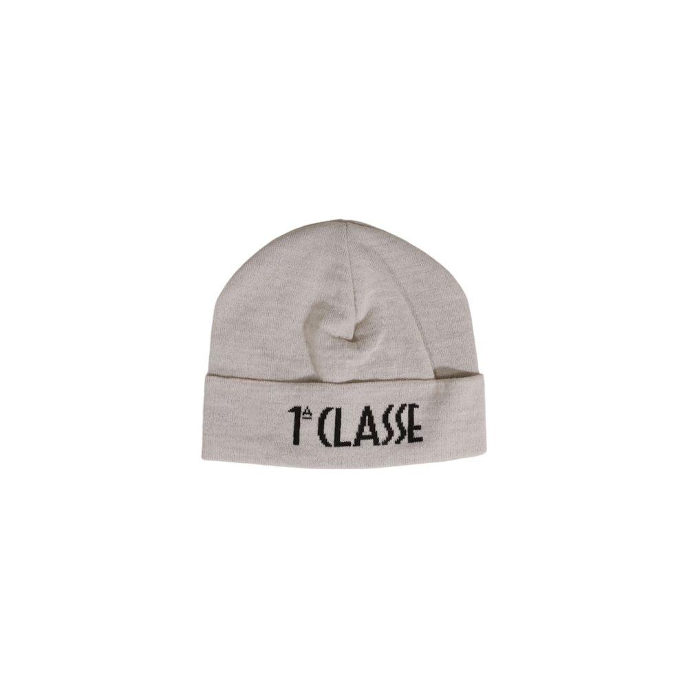 Alviero Martini Prima Classe Cream Wool Hat Alviero Martini Prima Classe Dark Gray