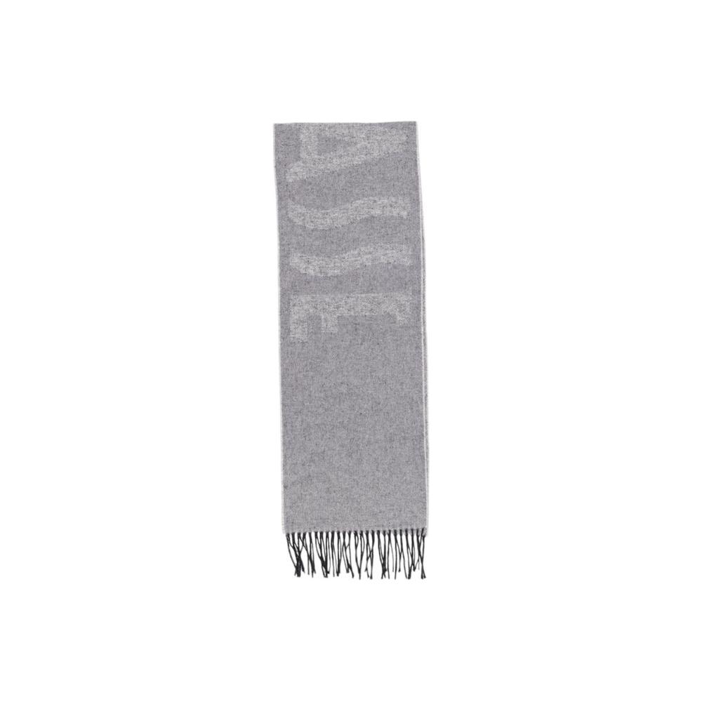 Alviero Martini Prima Classe Gray Cotton Scarf Alviero Martini Prima Classe Dark Gray