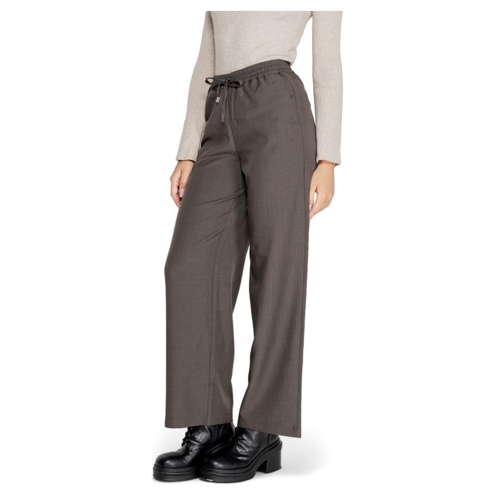 Only Gray Polyester Jeans & Pant Only Dim Gray