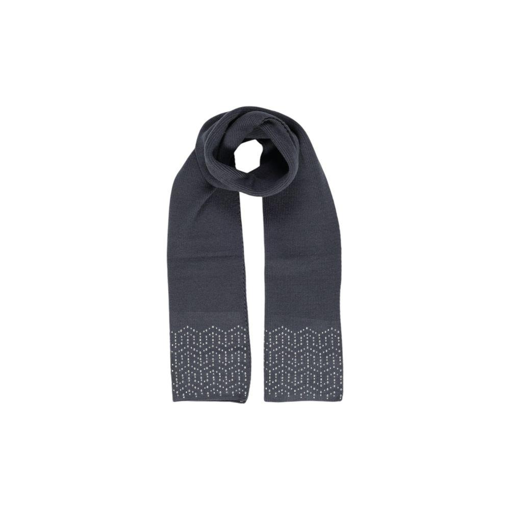 Pieces Gray Polyester Scarf Pieces Dark Slate Gray