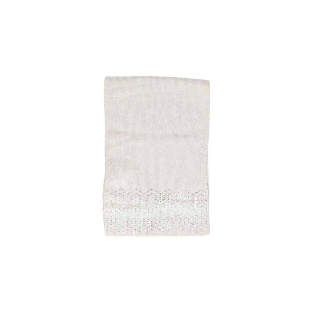 Pieces Beige Polyester Scarf Pieces Light Gray