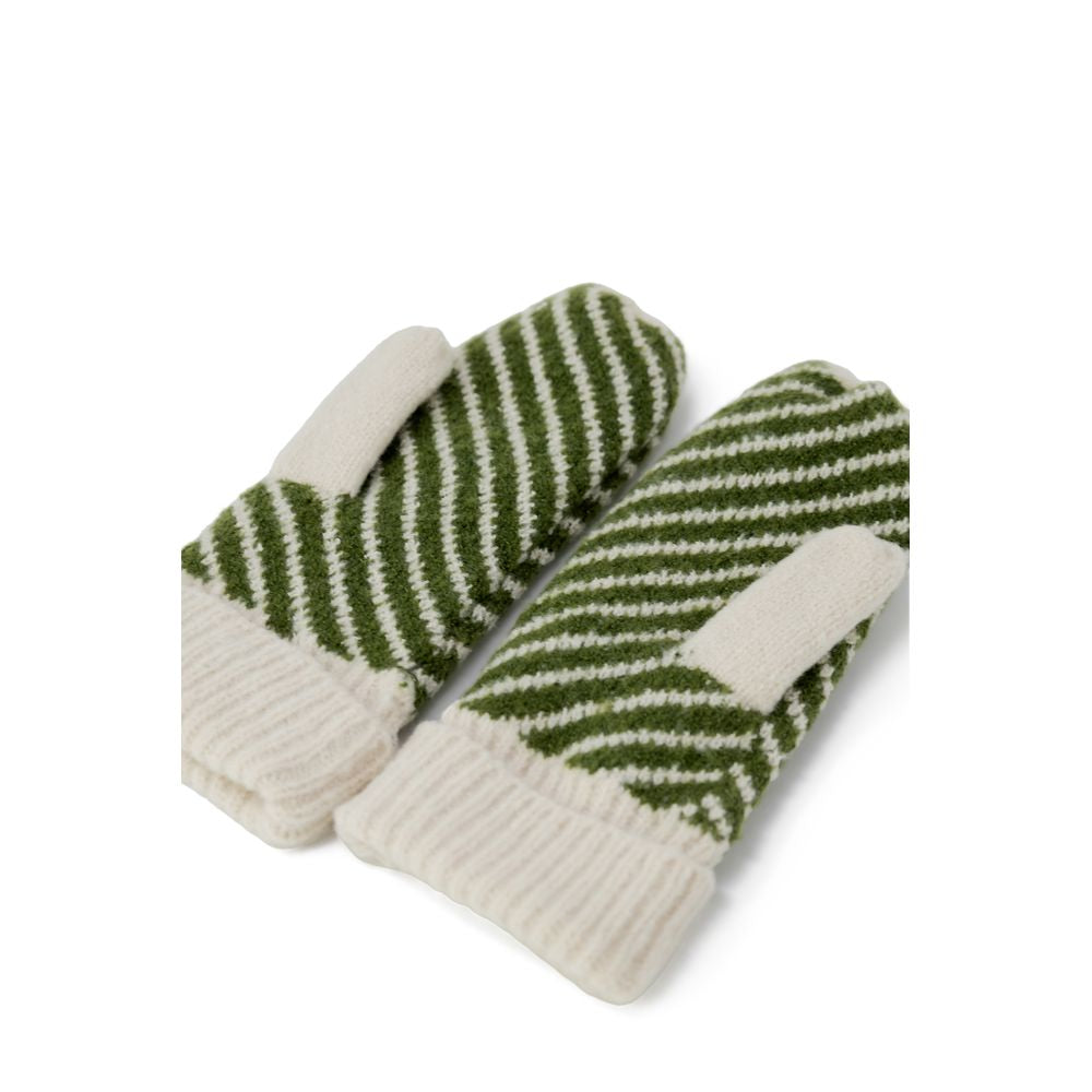 Only Cream Polyester Glove Only Gray