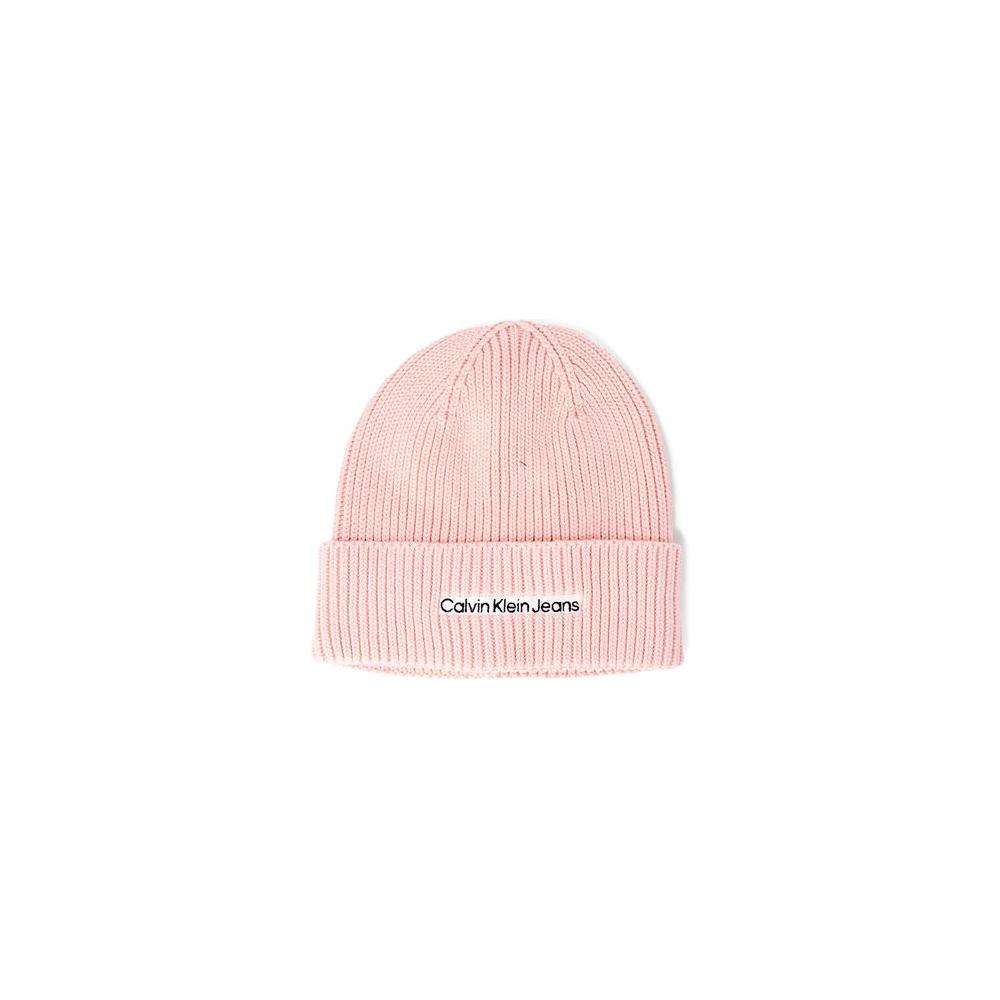 Calvin Klein Jeans Multicolor Cotton Hat Calvin Klein Jeans Pink