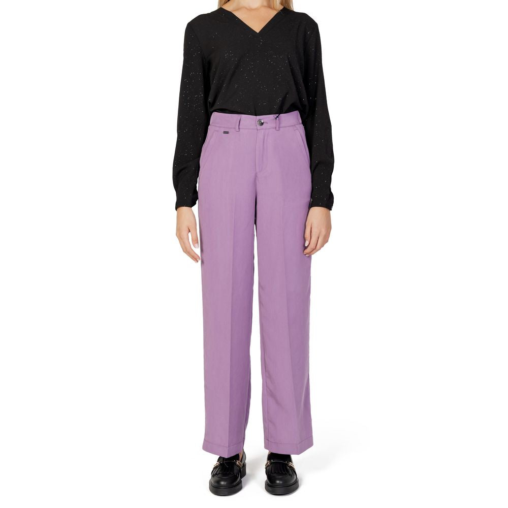 Street One Purple Lyocell Jeans & Pant Street One Rosy Brown