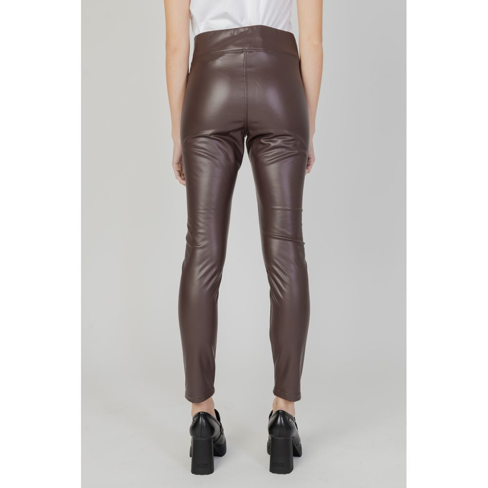 Street One Brown Polyester Jeans & Pant Street One Gray