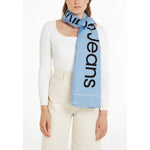 Calvin Klein Calvin Klein Blue Organic Cotton Scarf CA-13338300132-ONE SIZE 1728,71956299936,Accessories,Blue,Calvin Klein,New with tags,One Size,Scarves - Women - Accessories,Women,Women - Accessories