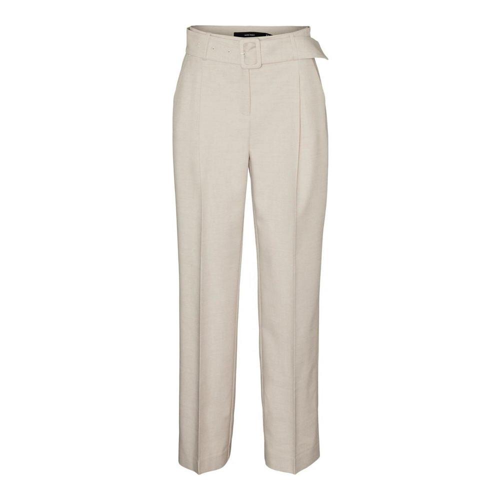 Vero Moda Gray Polyester Jeans & Pant Vero Moda Gray