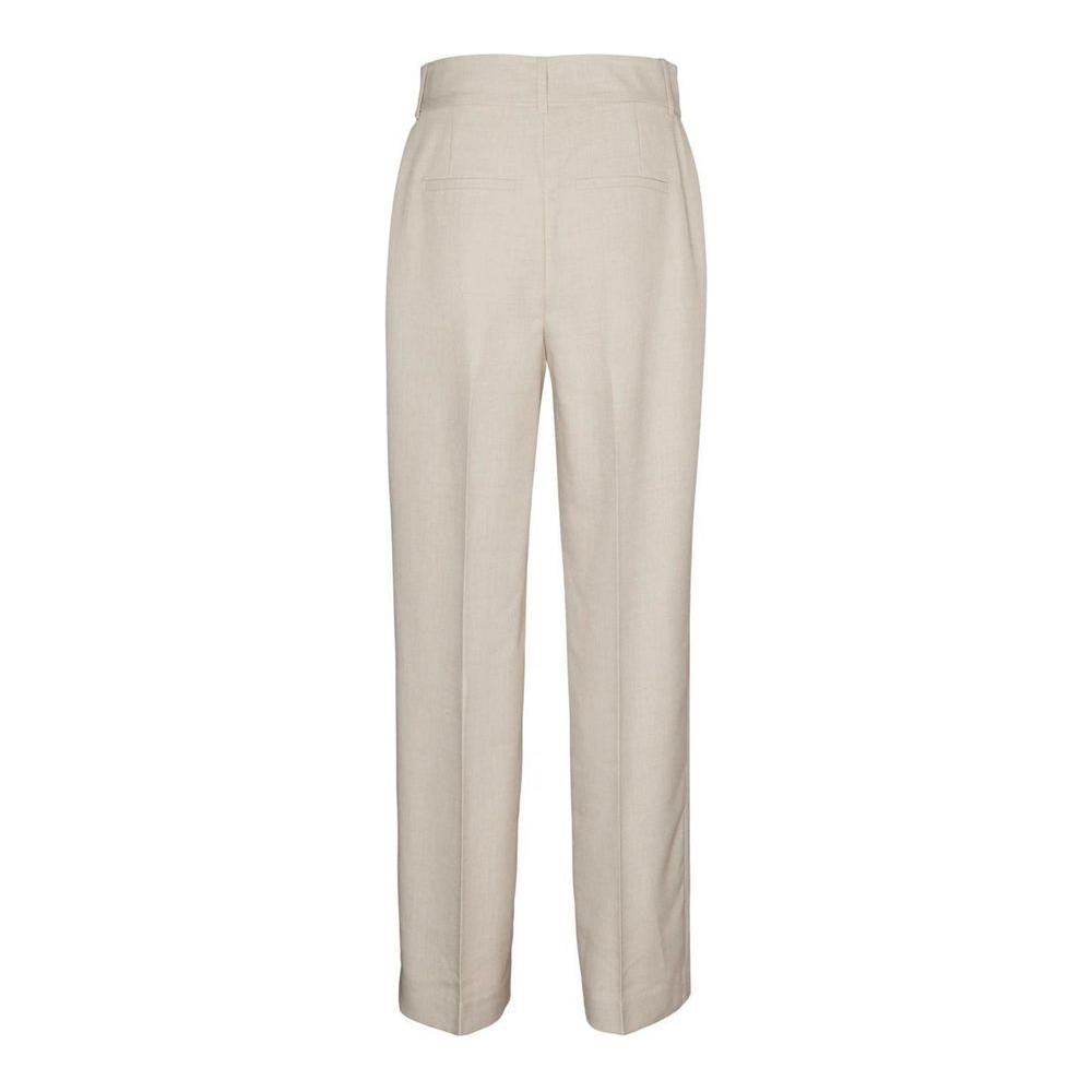 Vero Moda Gray Polyester Jeans & Pant Vero Moda Gray