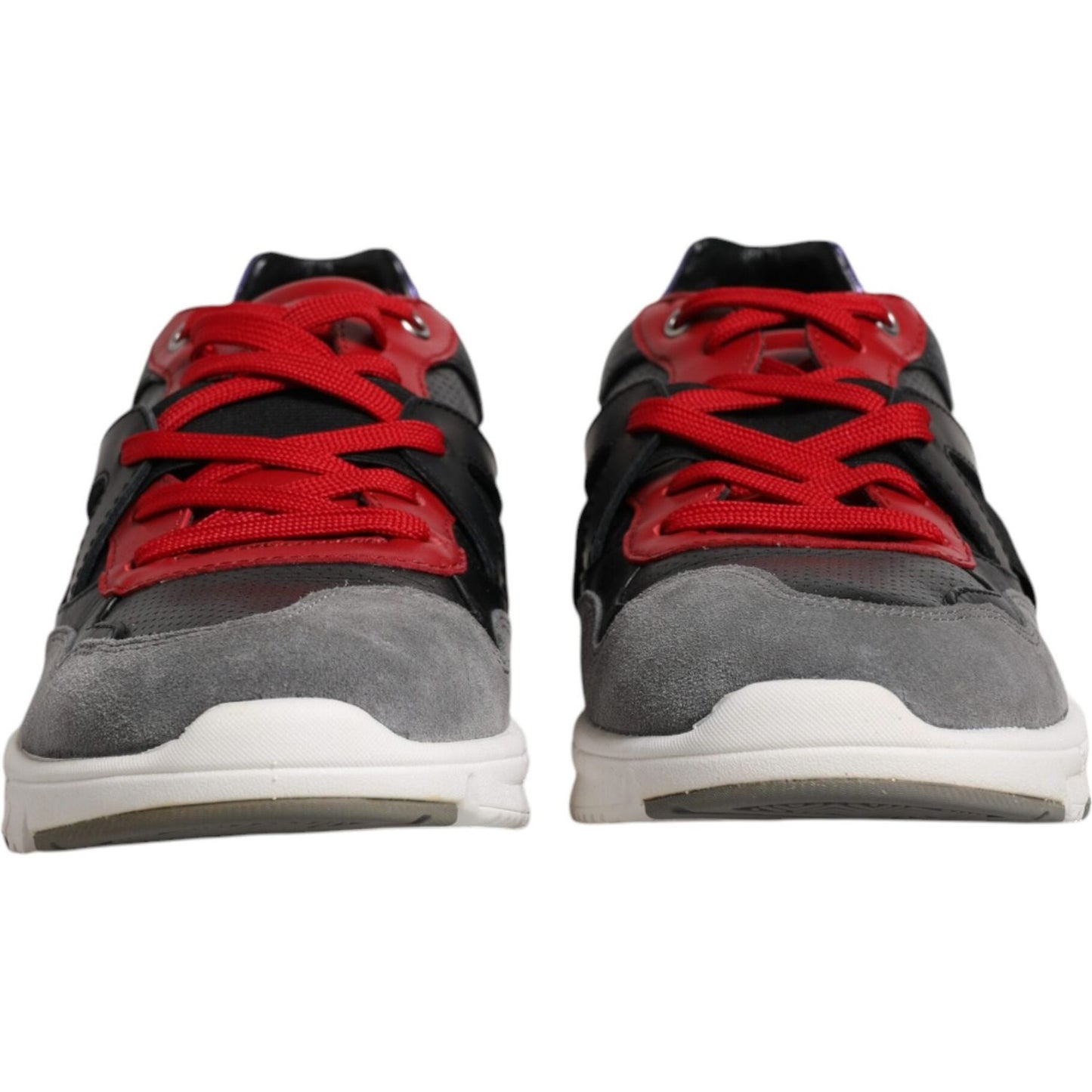 Dolce & Gabbana Multicolor Leather Suede Low Top Sneakers Shoes Dolce & Gabbana Sienna